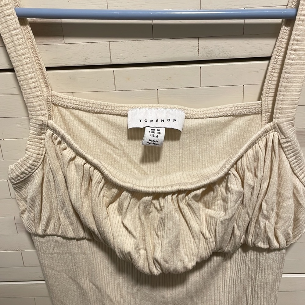 Cream top shop body suit - Picture 2 of 2